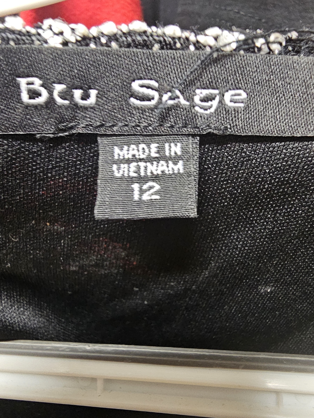 Blu Sage Women's Black Cocktail Dress